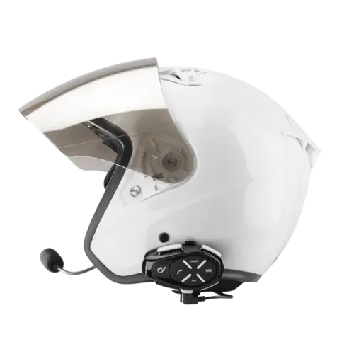 Sistema de comunicação para capacete